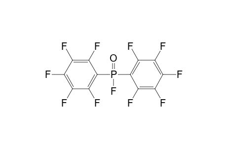 Phosphinic fluoride, bis(pentafluorophenyl)-