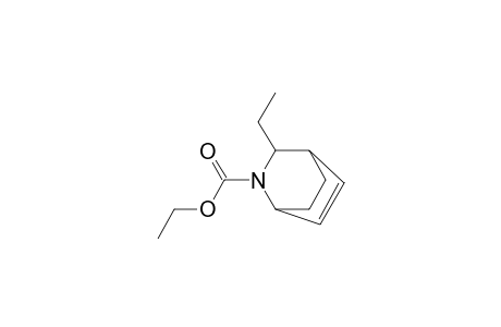 N-(ethoxycarbonyl)-3-exo-ethyl-2-azabicyclo[2.2.2]oct-5-ene