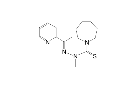 1-Azacycloheptane-1-thiocarboxylic acid 2-[1-[2-pyridyl]ethylidene]-