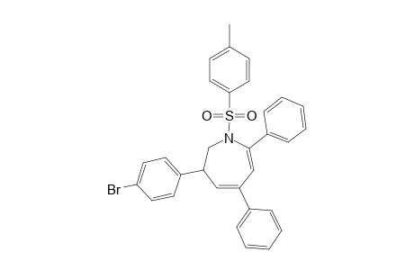 3-(4-Bromophenyl)-5,7-diphenyl-1-tosyl-2,3-dihydro-1H-azepine