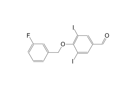 benzaldehyde, 4-[(3-fluorophenyl)methoxy]-3,5-diiodo-