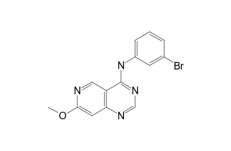(3-bromophenyl)-(7-methoxypyrido[5,4-e]pyrimidin-4-yl)amine