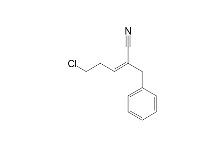 (2Z)-5-Chloro-2-benzylpent-2-enitrile