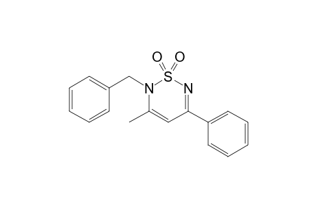 2-Benzyl-5-phenyl-3-methyl-1,2,6-thiadiazine-1,1-dioxide
