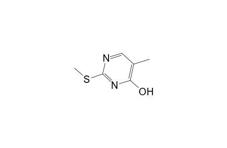 4(1H)-Pyrimidinone, 5-methyl-2-(methylthio)-