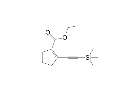 Ethyl 2-[(trimethylsilyl)ethynyl]cyclopentene-1-carboxylate