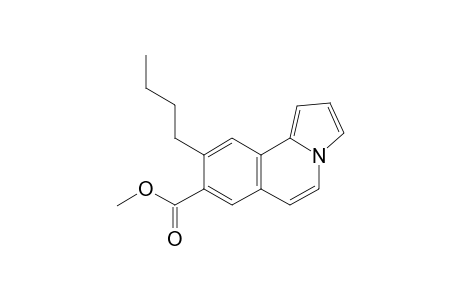 8-Methoxycarbonyl-9-n-butyl-isoquinolino[1,2-a]pyrrole