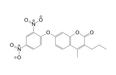 7-(2,4-dinitrophenoxy)-4-methyl-3-propyl-2H-chromen-2-one
