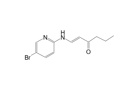 1-hexen-3-one, 1-[(5-bromo-2-pyridinyl)amino]-, (1E)-