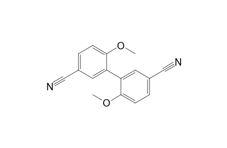 3-(5-cyano-2-methoxy-phenyl)-4-methoxy-benzenecarbonitrile