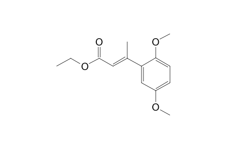 (E)-Ethyl 3-(2,5-Dimethyloxyphenyl)but-2-enoate