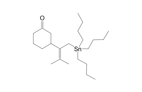 3-[2-methyl-1-(tributylstannylmethyl)prop-1-enyl]cyclohexanone