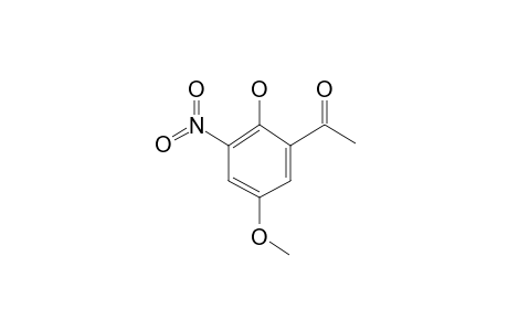 2-Acetyl-4-methoxy-6-nitrophenol