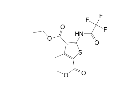 4-ethyl 2-methyl 3-methyl-5-[(trifluoroacetyl)amino]-2,4-thiophenedicarboxylate