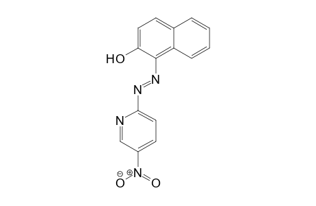 (E)-1-((5-nitropyridin-2-yl)diazenyl)naphthalen-2-ol
