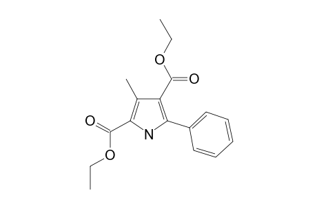 diethyl 3-methyl-5-phenyl-1H-pyrrole-2,4-dicarboxylate