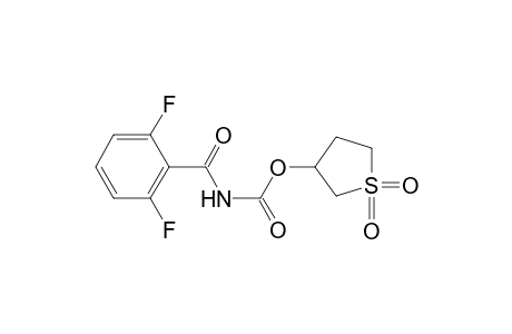 (2,6-Difluorobenzoyl)carbamic acid 1,1-dioxotetrahydro-1.lambda.(6)-thiophen-3-yl ester