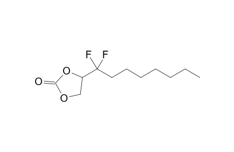 4-[1',1'-Difluoro-octyl]-1,3-dioxolan-2-one