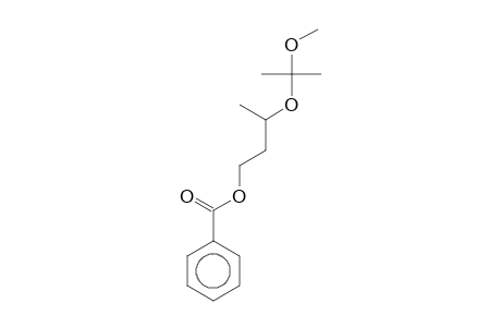 3-(1-Methoxy-1-methylethoxy)butyl benzoate