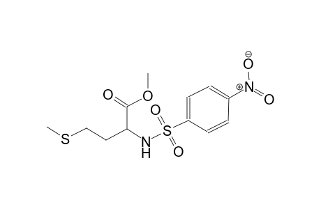 Butanoic acid, 4-methylthio-2-(4-nitrophenylsulfonylamino)-, methyl ester