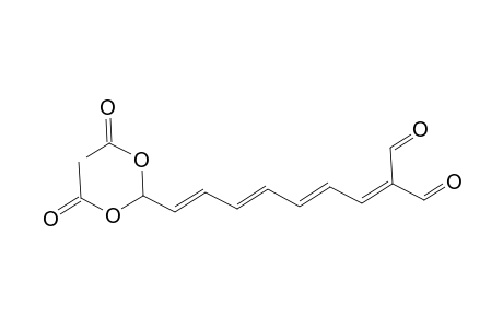 (2E,4E,6E)-1-(Acetyloxy)-9-formyl-10-oxo-2,4,6,8-decatetraenyl acetate