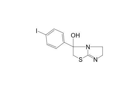 Imidazolo[2,1-b]thiazol-3-ol, 2,3,5,6-tetrahydro-3(4-iodophenyl)-