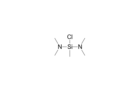 Chloro-N,N,N,n-pentamethylsilanediamine