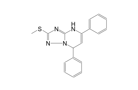 2-(methylsulfanyl)-5,7-diphenyl-4,7-dihydro[1,2,4]triazolo[1,5-a]pyrimidine