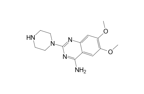 6,7-Dimethoxy-2-(1-piperazinyl)-4-quinazolinamine