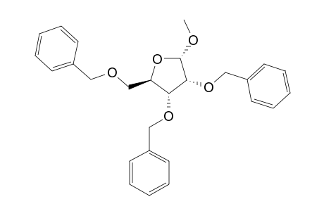 METHYL-2,3,5-TRI-O-BENZYL-ALPHA-L-RIBOFURANOSIDE