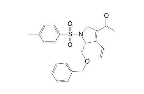 1-[(R)-5-Benzyloxymethyl-1-(toluene-4-sulfonyl)-4-vinyl-2,5-dihydro-1H-pyrrol-3-yl]-ethanone