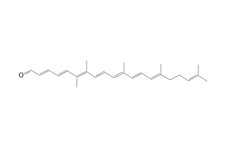 (all E)-12'-Apo-.psi.-caroten-12'-al