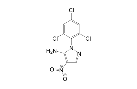 1H-Pyrazol-5-amine, 4-nitro-1-(2,4,6-trichlorophenyl)-
