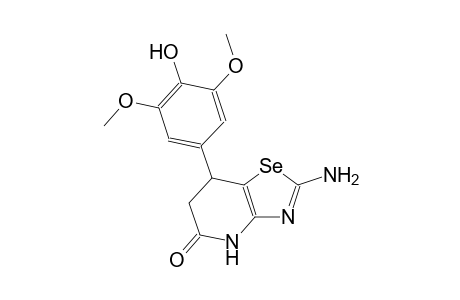 selenazolo[4,5-b]pyridin-5(4H)-one, 2-amino-6,7-dihydro-7-(4-hydroxy-3,5-dimethoxyphenyl)-