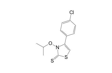 N-(Isopropyloxy)-4-(p-chlorophenyl)thiazole-2(3H)-thione