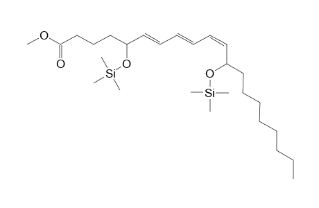 Methyl 5,12-di(trimethylsiloxy)eicosan-6(E),8(E),10(Z)-trienoate