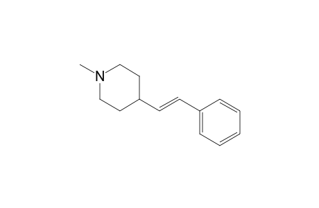 (E)-1-Methyl-4-styrylpiperidine