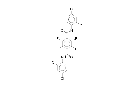 1-N,4-N-bis(2,4-dichlorophenyl)-2,3,5,6-tetrafluorobenzene-1,4-dicarboxamide