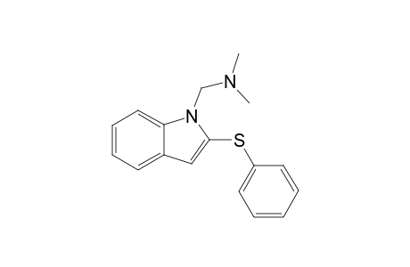 Dimethyl-[[2-(phenylthio)indol-1-yl]methyl]amine