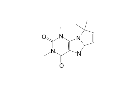1,5,5a,8-Tetrahydro-1,3,8,8-tetramethyl-2H-pyrrolo[1,2-e]purine-2,4(3H)-dione