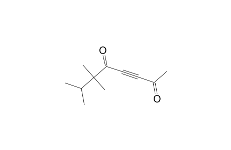 3-Octyne-2,5-dione, 6,6,7-trimethyl-