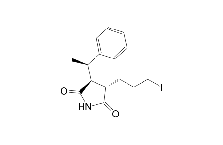 (+-)-(2S*,3S*,1'R*)-2-(1'-Phenylethyl)-3-(3"-iodopropyl)succinimide