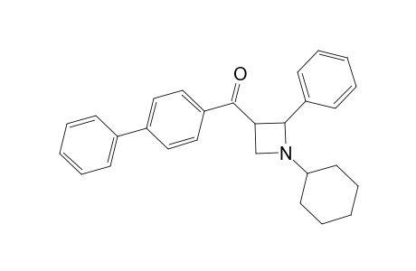 [1,1'-Biphenyl]-4-yl(1-cyclohexyl-2-phenyl-3-azetidinyl)methanone