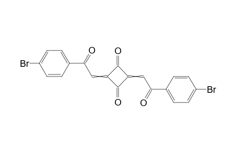 2,4-Bis[2-(4-bromophenyl)-2-oxoethylidene]cyclobutane-1,3-dione