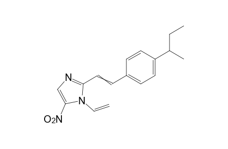 2-(p-sec-butylstyry)-5-nitro-1-vinylimidazole