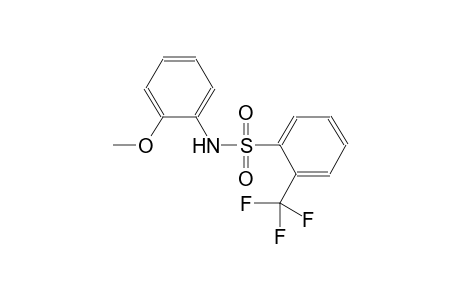N-(2-methoxyphenyl)-2-(trifluoromethyl)benzenesulfonamide