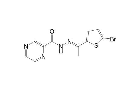 N'-[(E)-1-(5-bromo-2-thienyl)ethylidene]-2-pyrazinecarbohydrazide