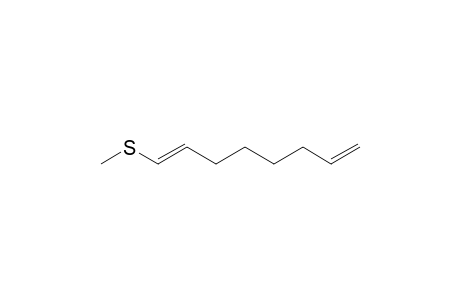 1,7-Octadiene, 1-(methylthio)-, (E)-