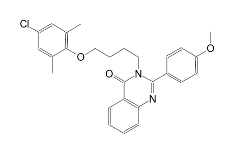 3-[4-(4-chloro-2,6-dimethylphenoxy)butyl]-2-(4-methoxyphenyl)-4(3H)-quinazolinone