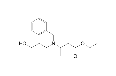 Ethyl 3-[N-Benzyl-N-(3-hydroxypropyl)amino]butanoate